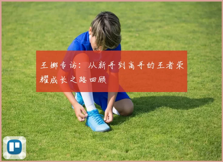 王娜专访:从新手到高手的王者荣耀成长之路回顾