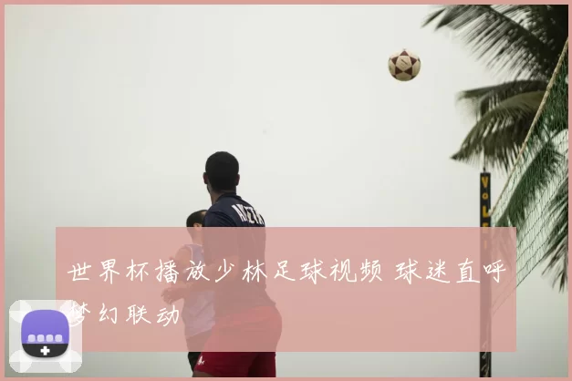世界杯播放少林足球视频 球迷直呼梦幻联动